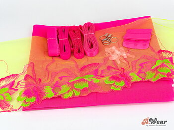 Bra kit with lace - Elsy