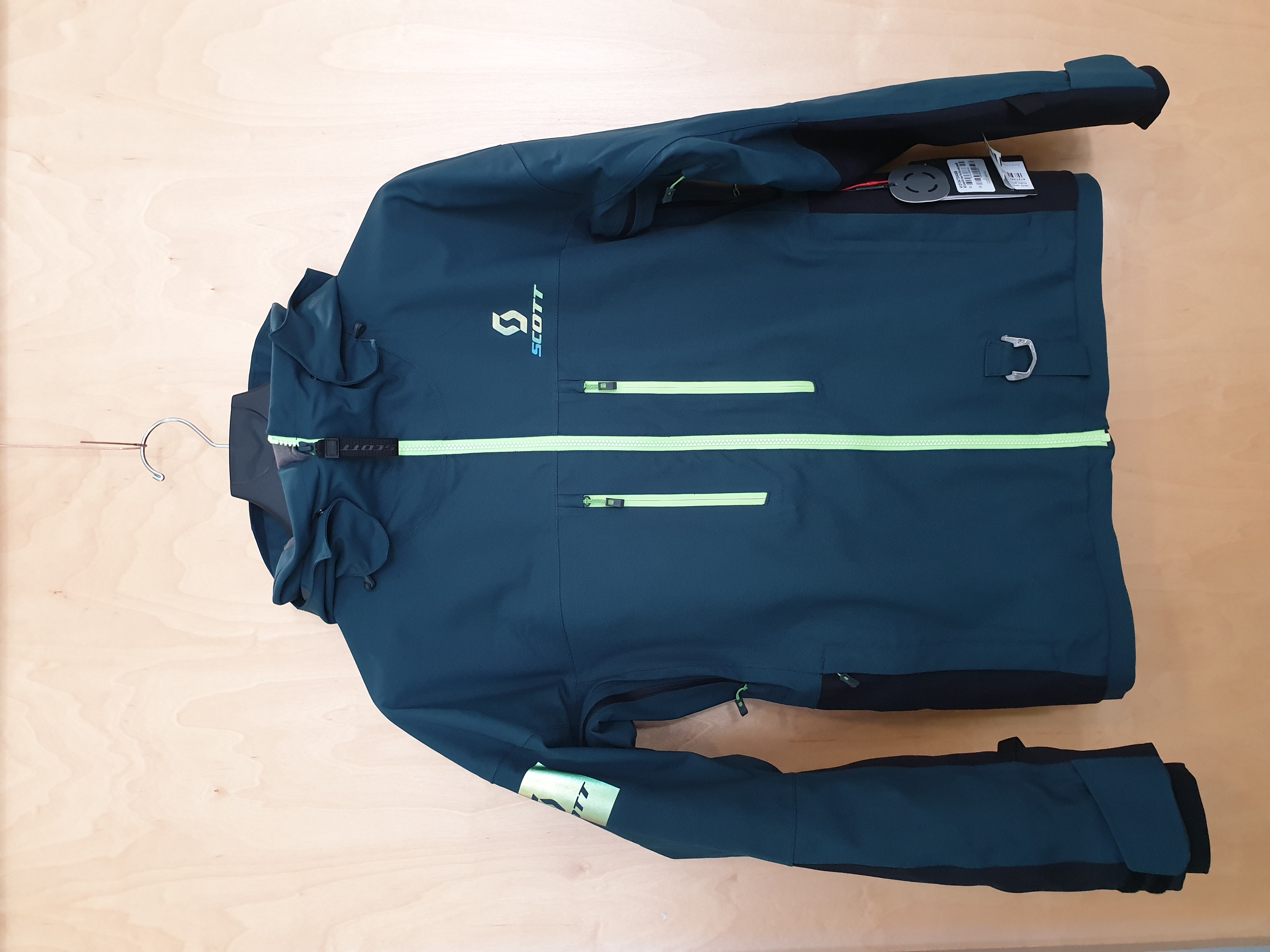 Scott Jacket M´s Snow Flex Dryo Aruba Green