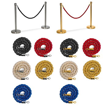 Köstolpar Entréavspärrningsstolpar Köavskiljare 