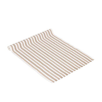 Löpare rand beige 120 cm