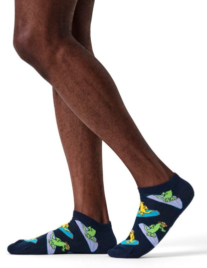 Happy Socks Surf Lizard Low Sock - 2