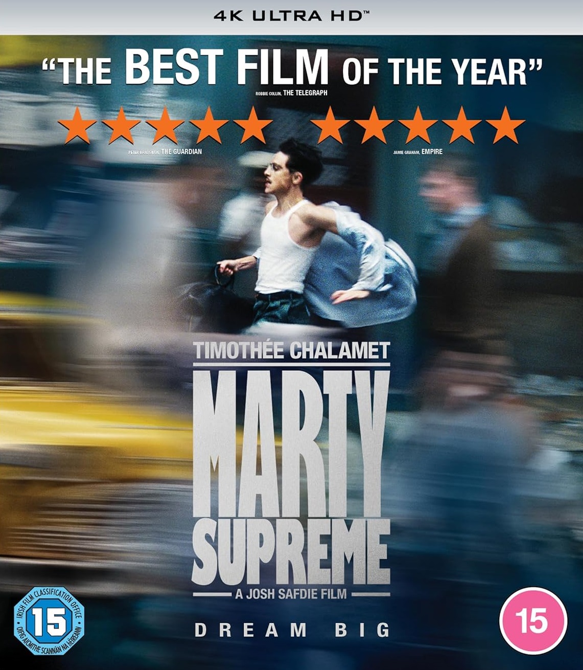 Marty Supreme (ej svensk text) (4K Ultra HD)