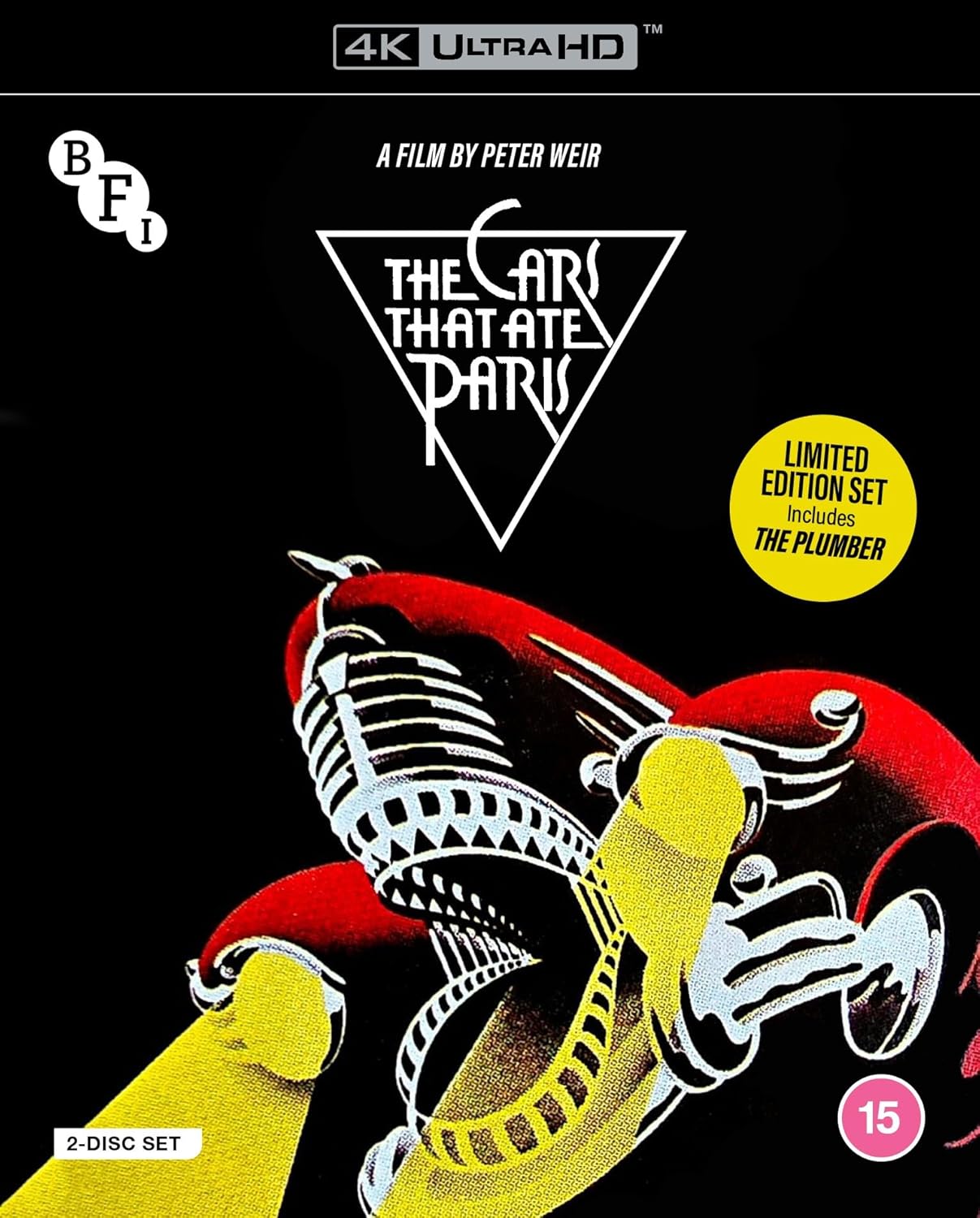 The Cars That Ate Paris (Limited Edition) (ej svensk text) (4K Ultra HD + Blu-ray)