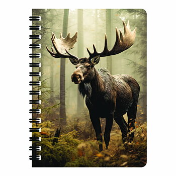 3D LiveLife Jotters - Moose Dawn