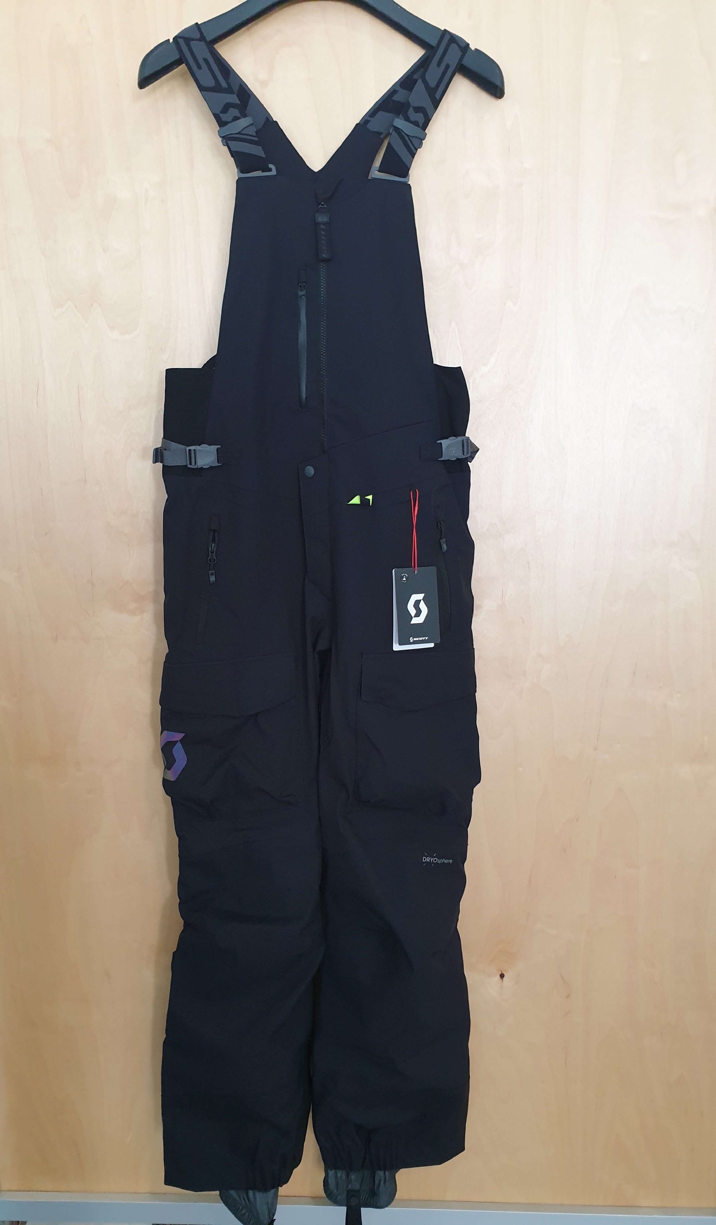 Scott Pants M´s Snow Flex Dryo Black