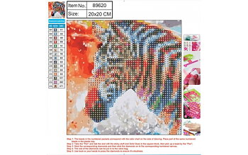Diamond painting -Zebra