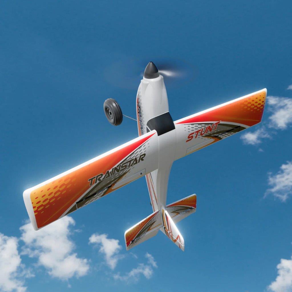 VolantexRC Trainstar Stunt Gyro Borstlös 500mm RTF Röd - 9