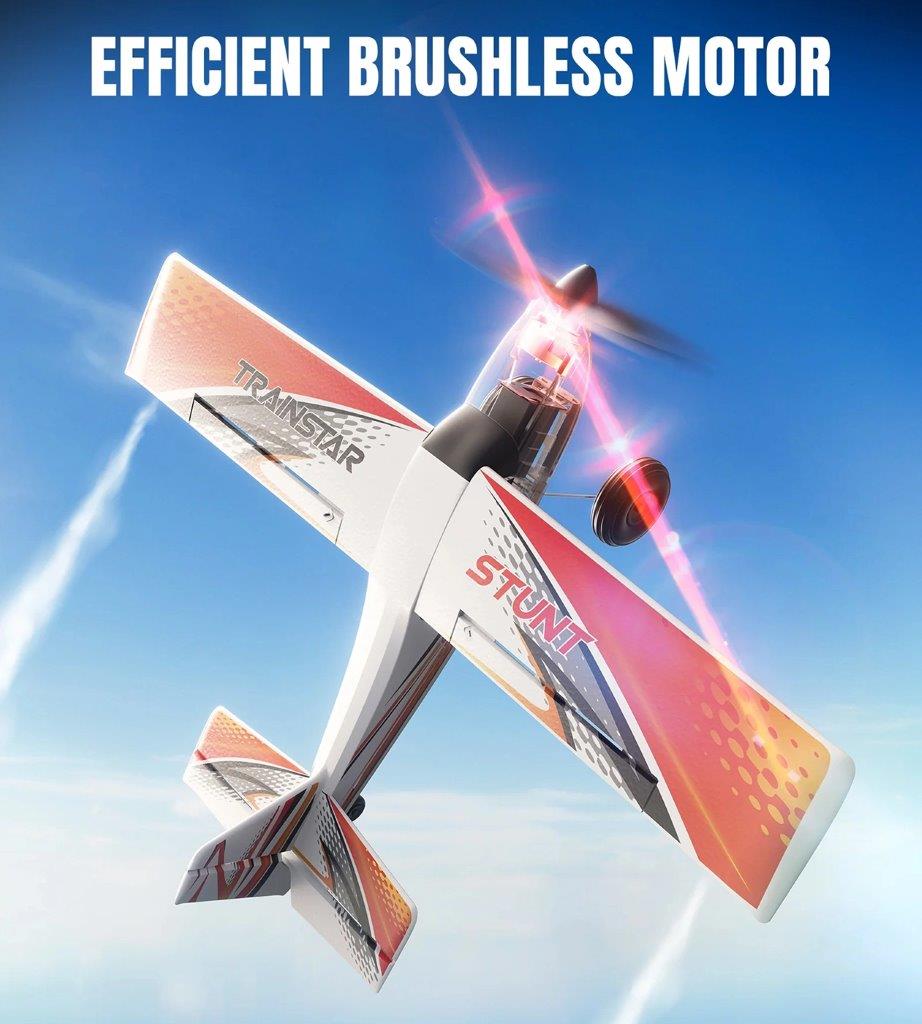 VolantexRC Trainstar Stunt Gyro Borstlös 500mm RTF Röd - 6