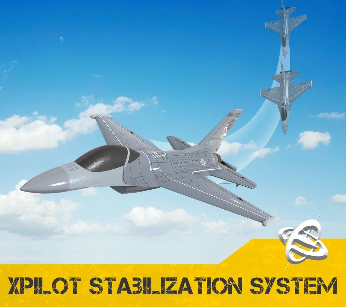 VolantexRC F16 Fighting Falcon Gyro 4-Kanals 340mm RTF - 6