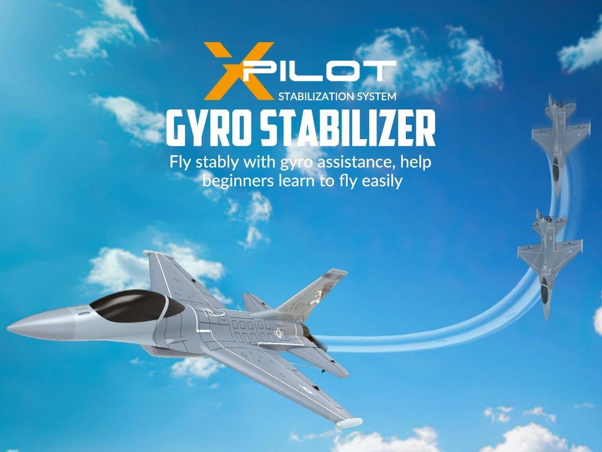 VolantexRC F16 Fighting Falcon Gyro 4-Kanals 340mm RTF - 14