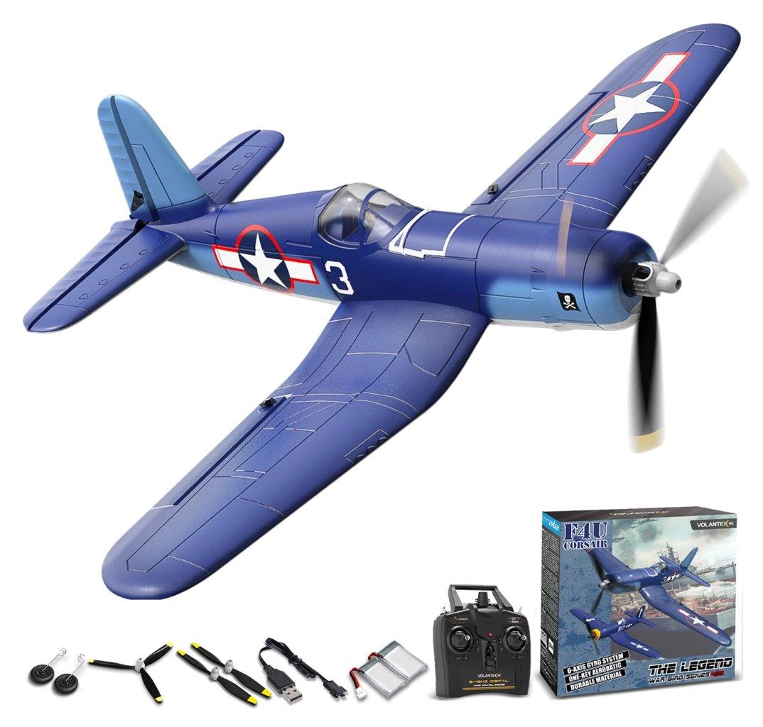 VolantexRC F4U Corsair V2 Gyro 4-Kanals 400mm RTF - 2