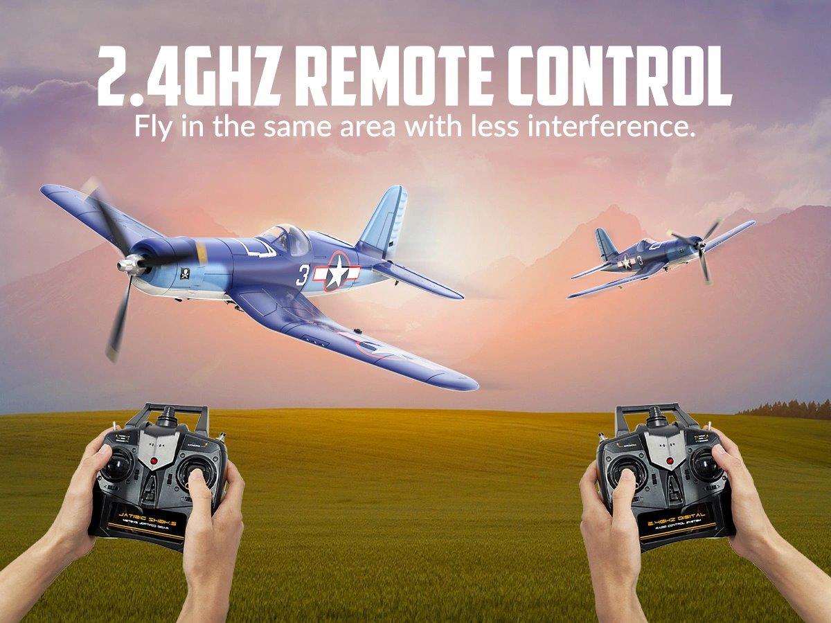 VolantexRC F4U Corsair V2 Gyro 4-Kanals 400mm RTF - 15