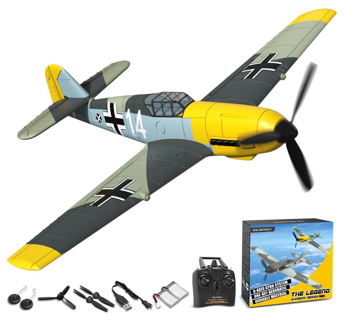 VolantexRC BF109 E Gyro 4-Kanals 400mm RTF - 2