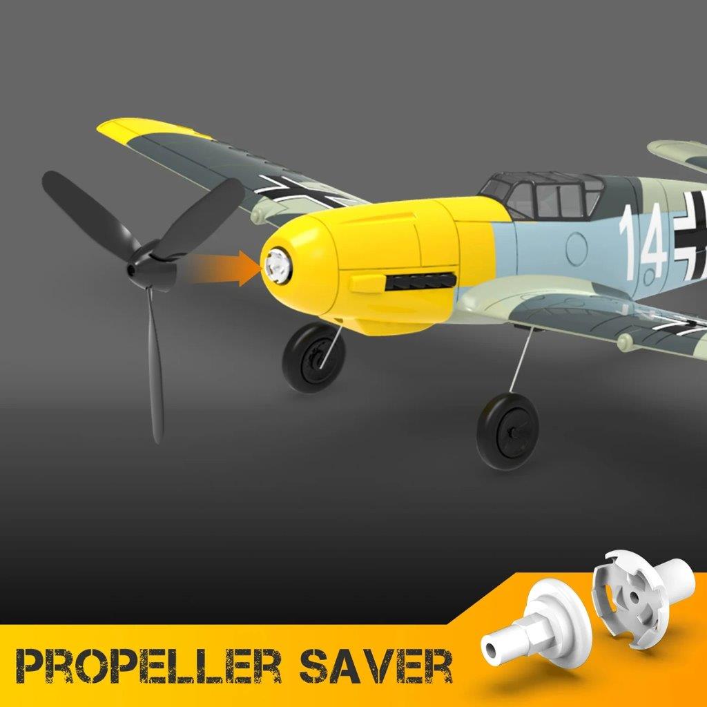 VolantexRC BF109 E Gyro 4-Kanals 400mm RTF - 6