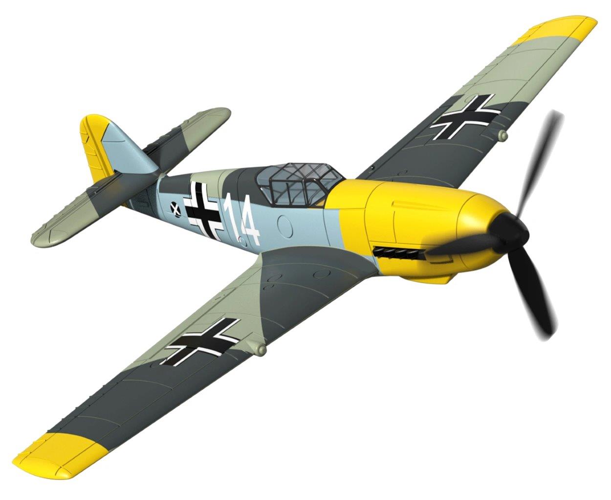 VolantexRC BF109 E Gyro 4-Kanals 400mm RTF