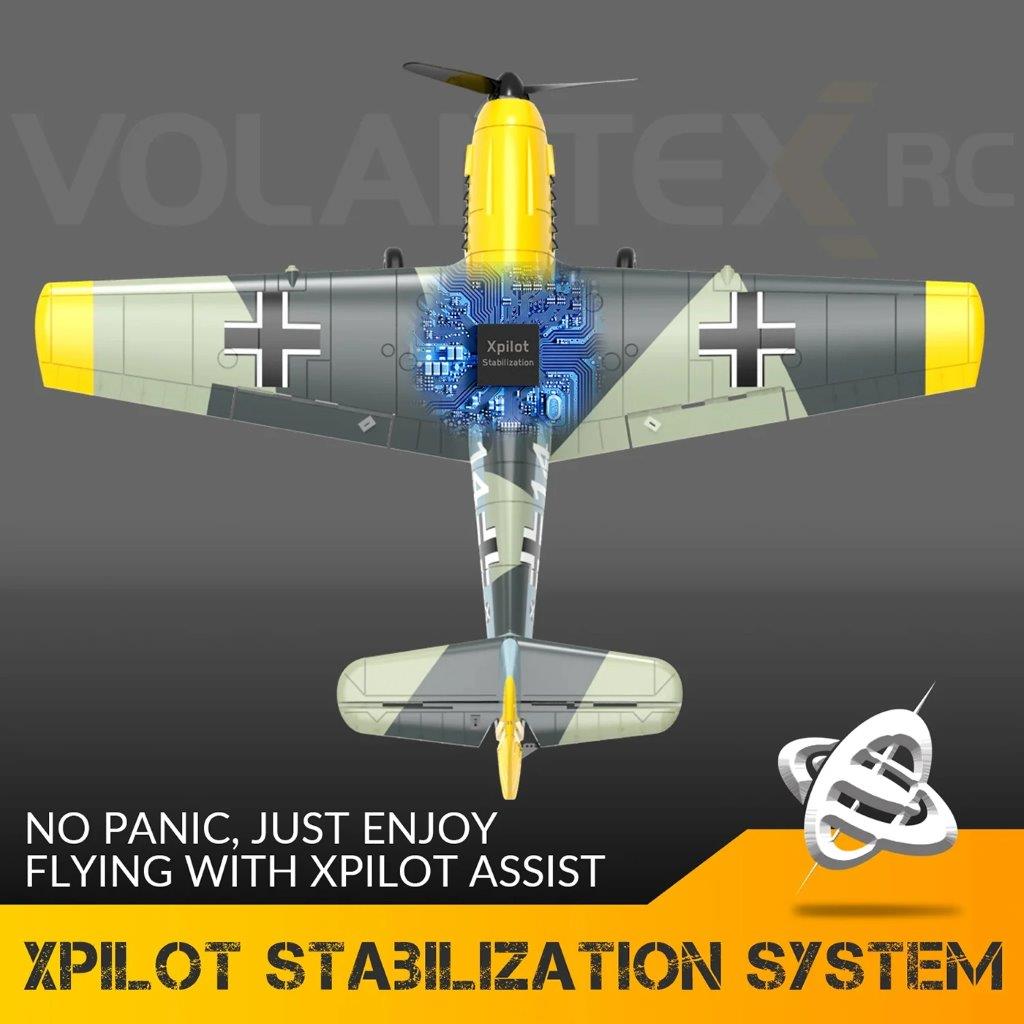 VolantexRC BF109 E Gyro 4-Kanals 400mm RTF - 4