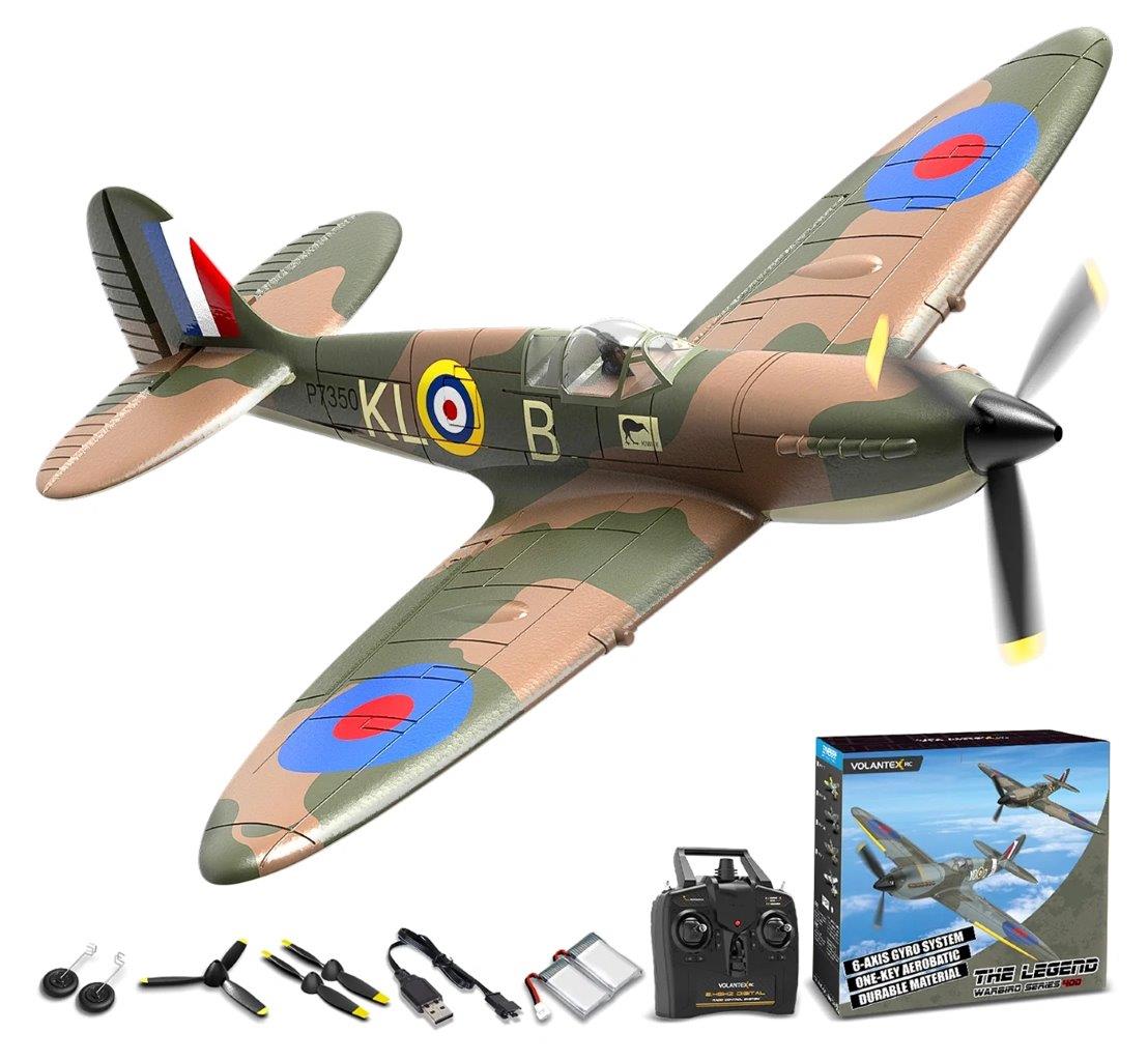 VolantexRC Spitfire Gyro 4-Kanals 400mm RTF - 2