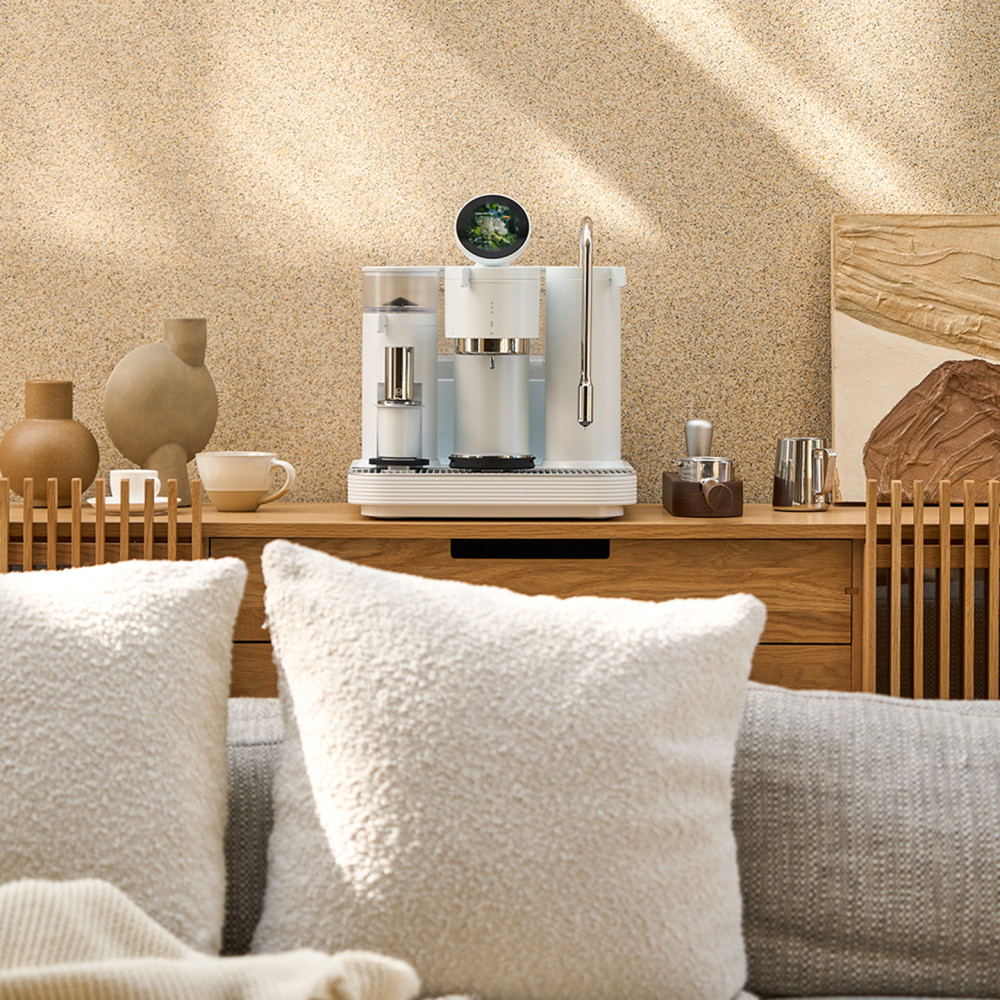 Meraki - Espresso Machine Dual Boiler med inbyggd kvalitetskvarn - VIT - 4