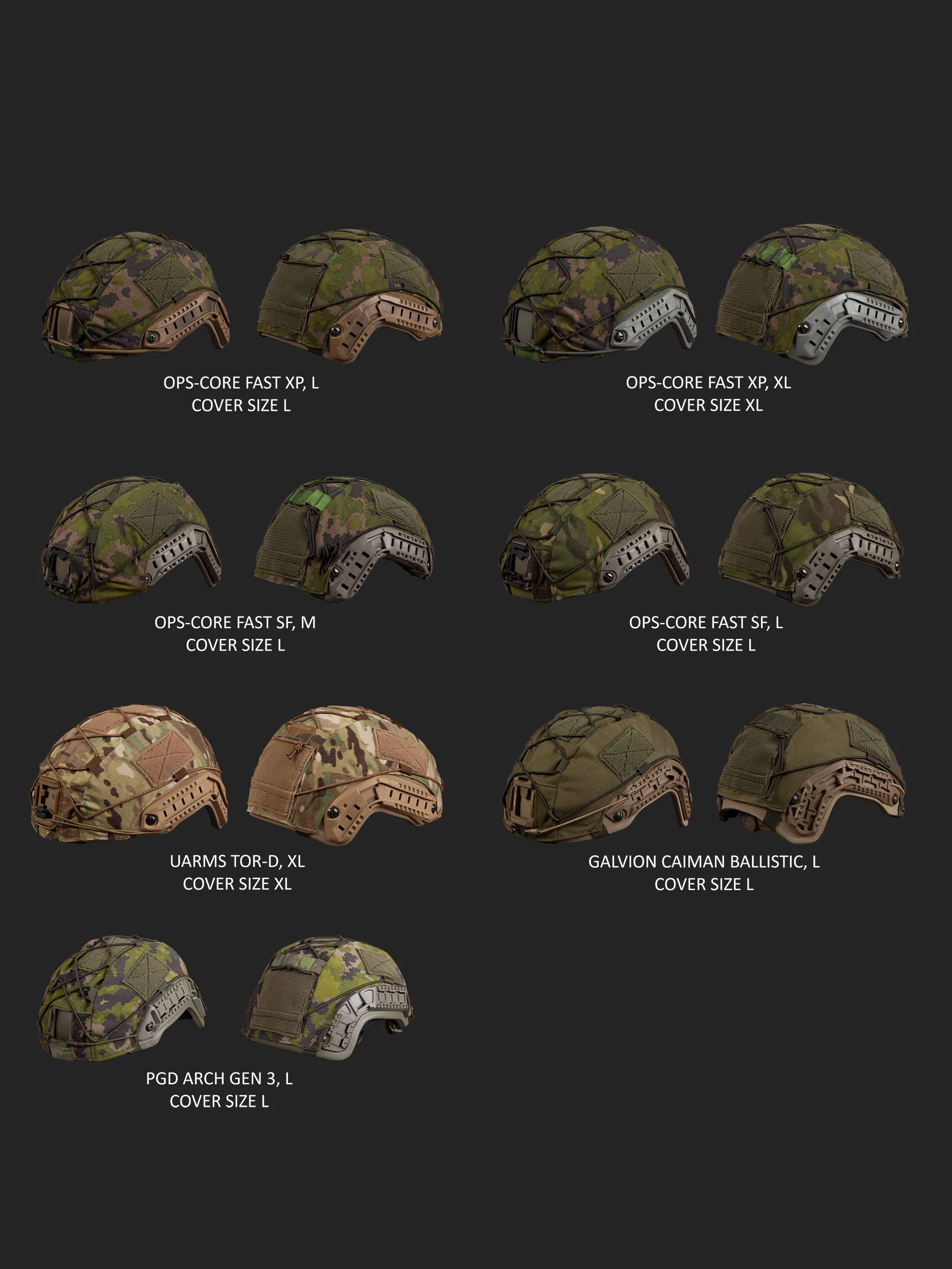 Savotta High cut helmet cover V1  - 5