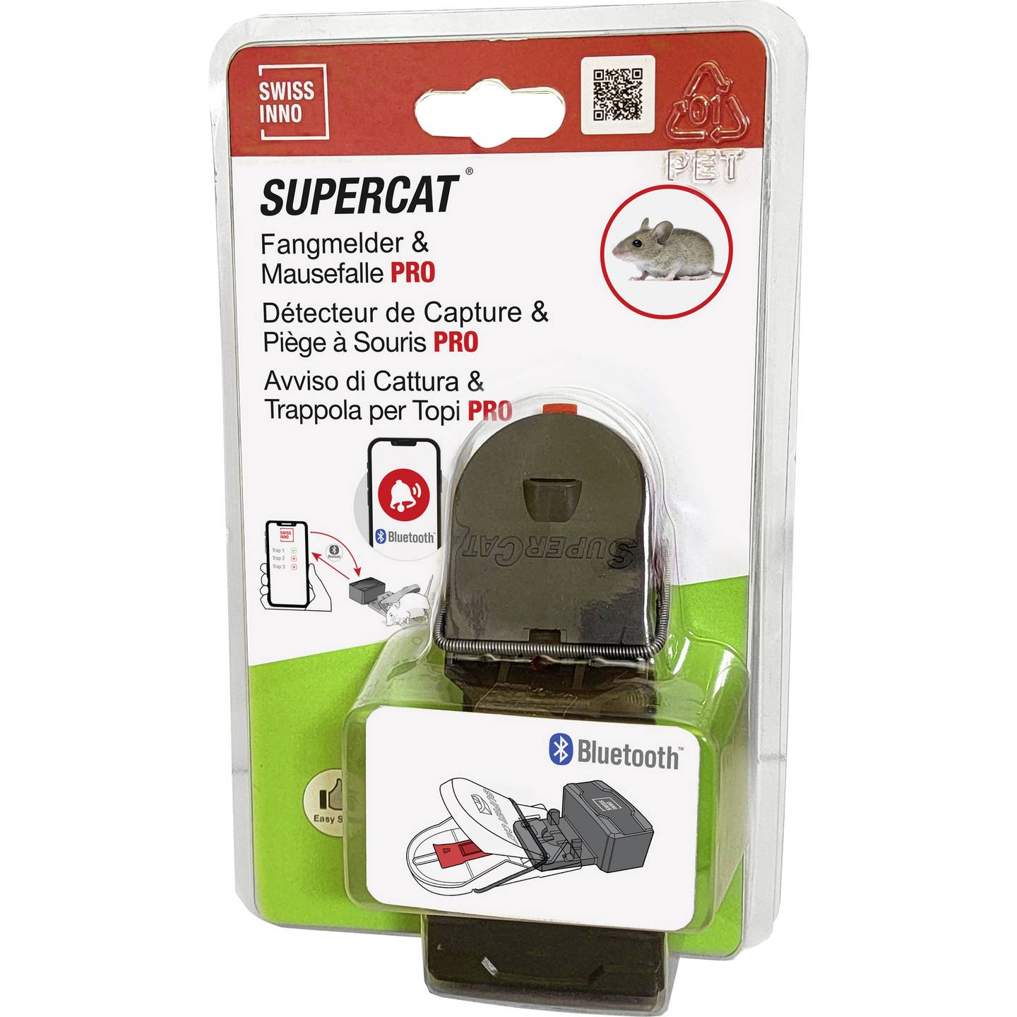 Supercat Musfälla PRO med fångsalarm