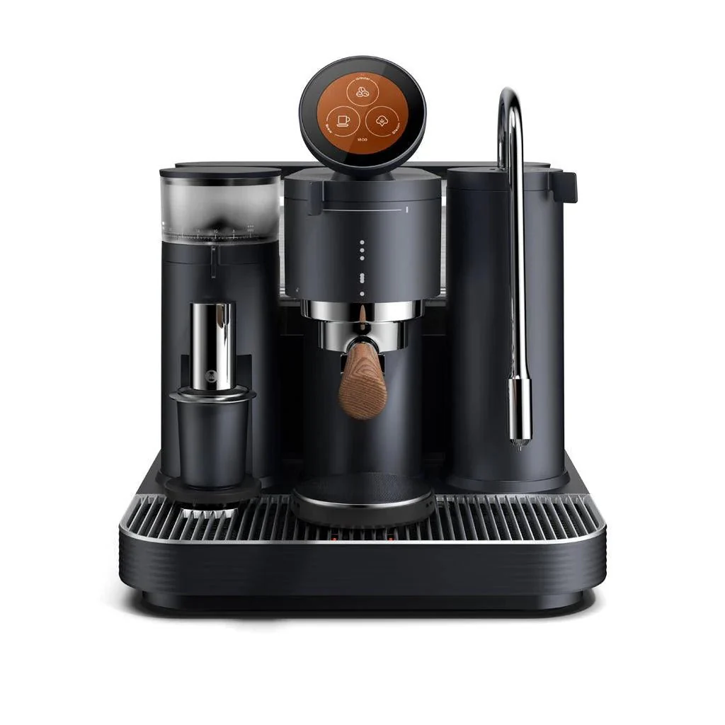 Meraki - Espresso Machine Dual Boiler med inbyggd kvalitetskvarn - SVART