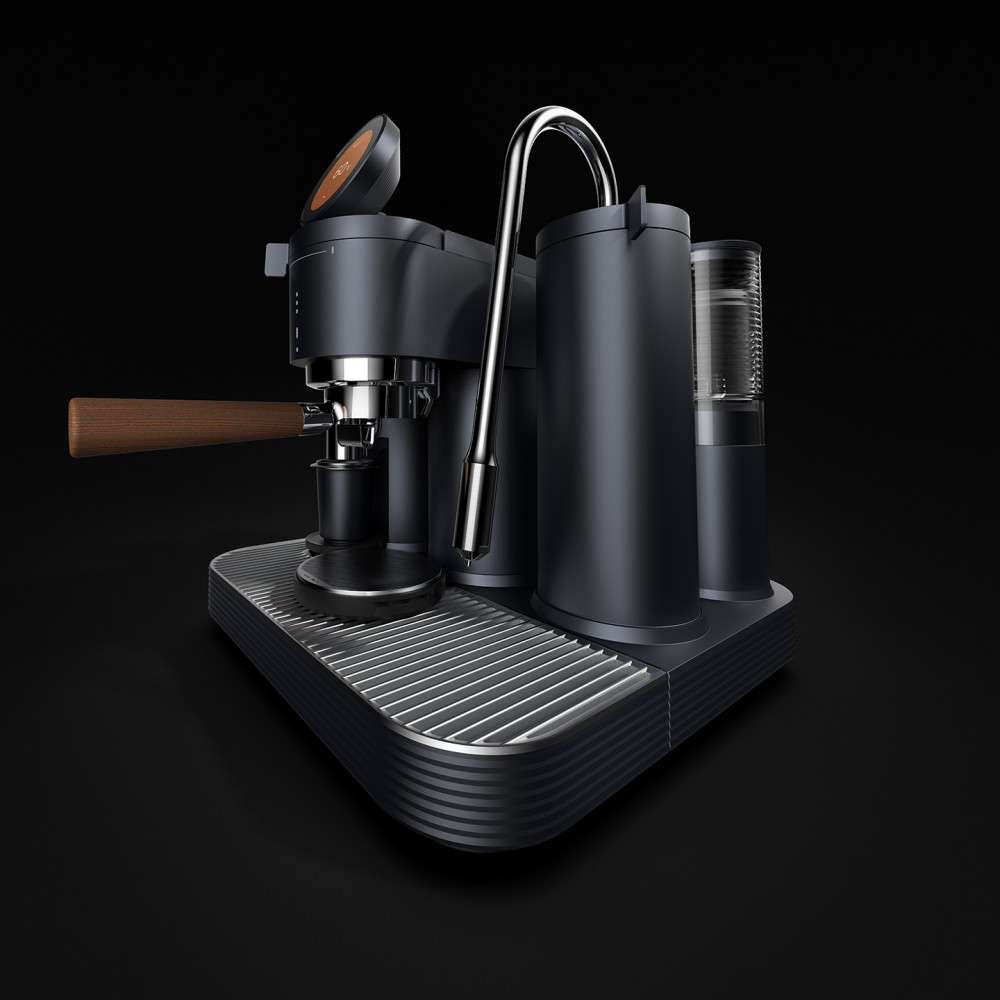 Meraki - Espresso Machine Dual Boiler med inbyggd kvalitetskvarn - SVART - 3