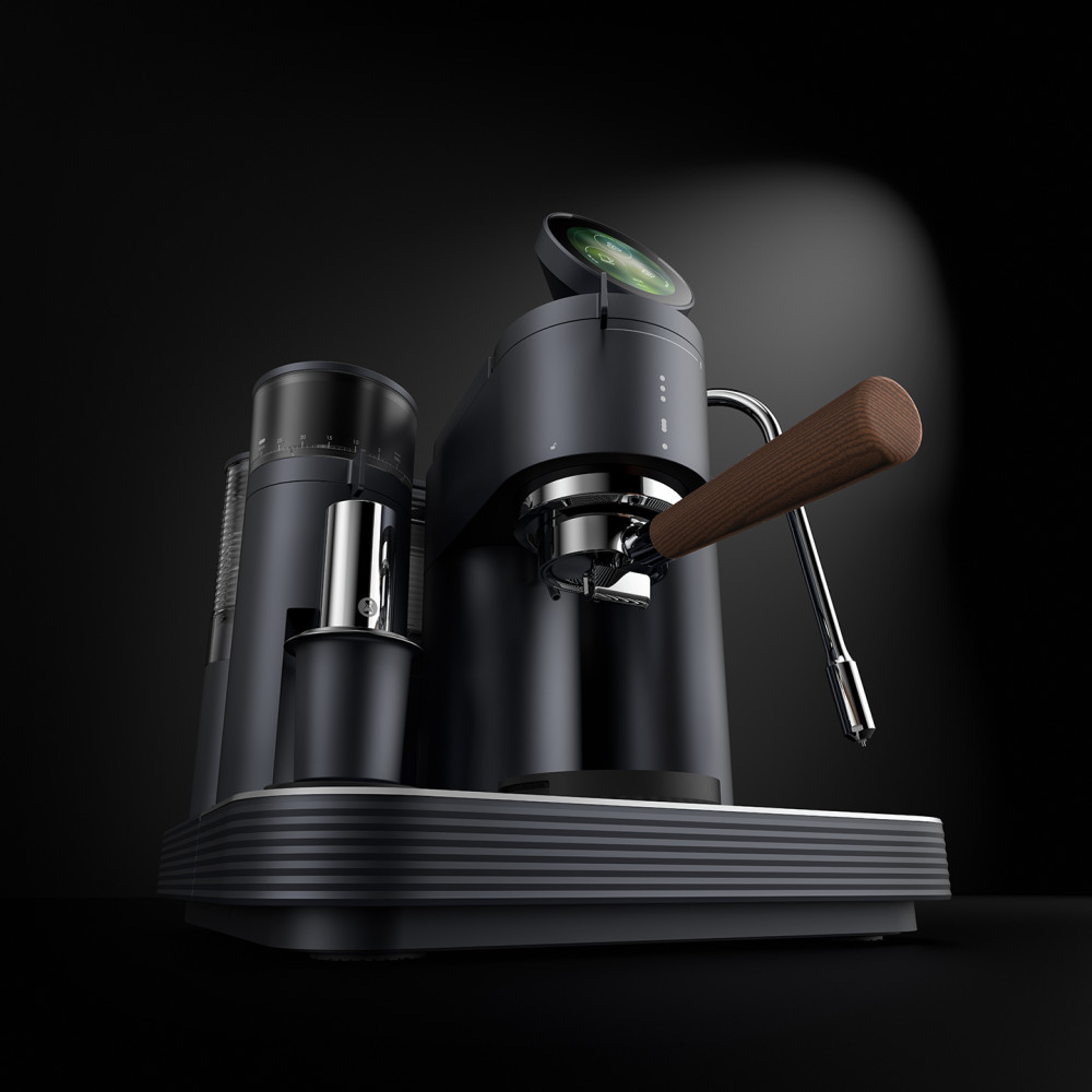 Meraki - Espresso Machine Dual Boiler med inbyggd kvalitetskvarn - SVART - 9