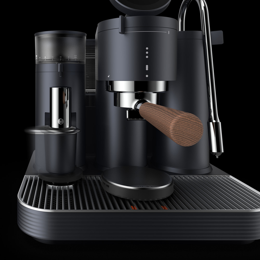 Meraki - Espresso Machine Dual Boiler med inbyggd kvalitetskvarn - SVART - 4