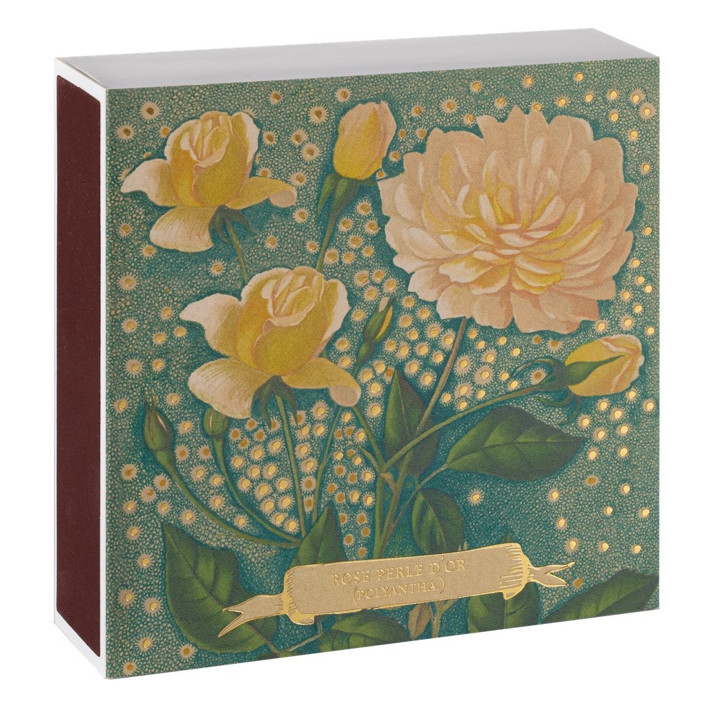 Tändstickor Rose Perle D´or matches, Archivist - 2