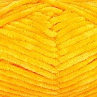 Softy Sammetsgarn 50g Gul 0014