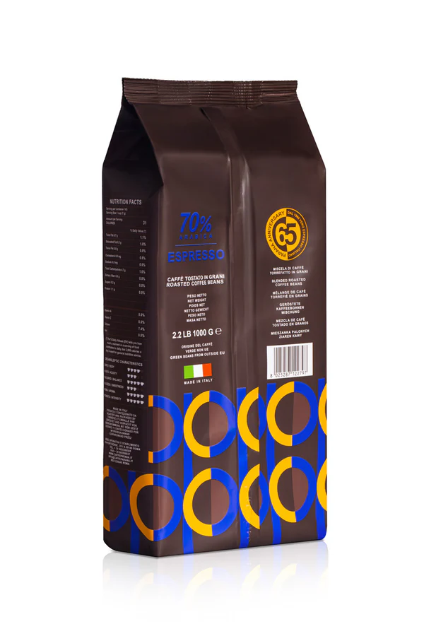 Caffè Paranà - 70% Espresso - Mörkrostade hela espressobönor - 1000g - 3