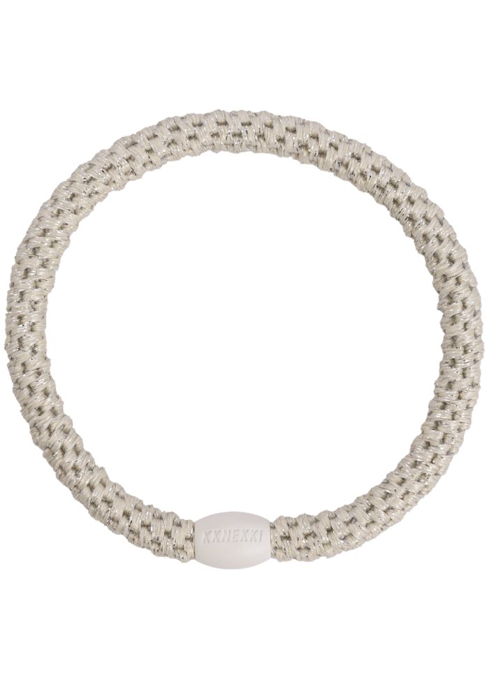 KKNEKKI Slim ivory glitter