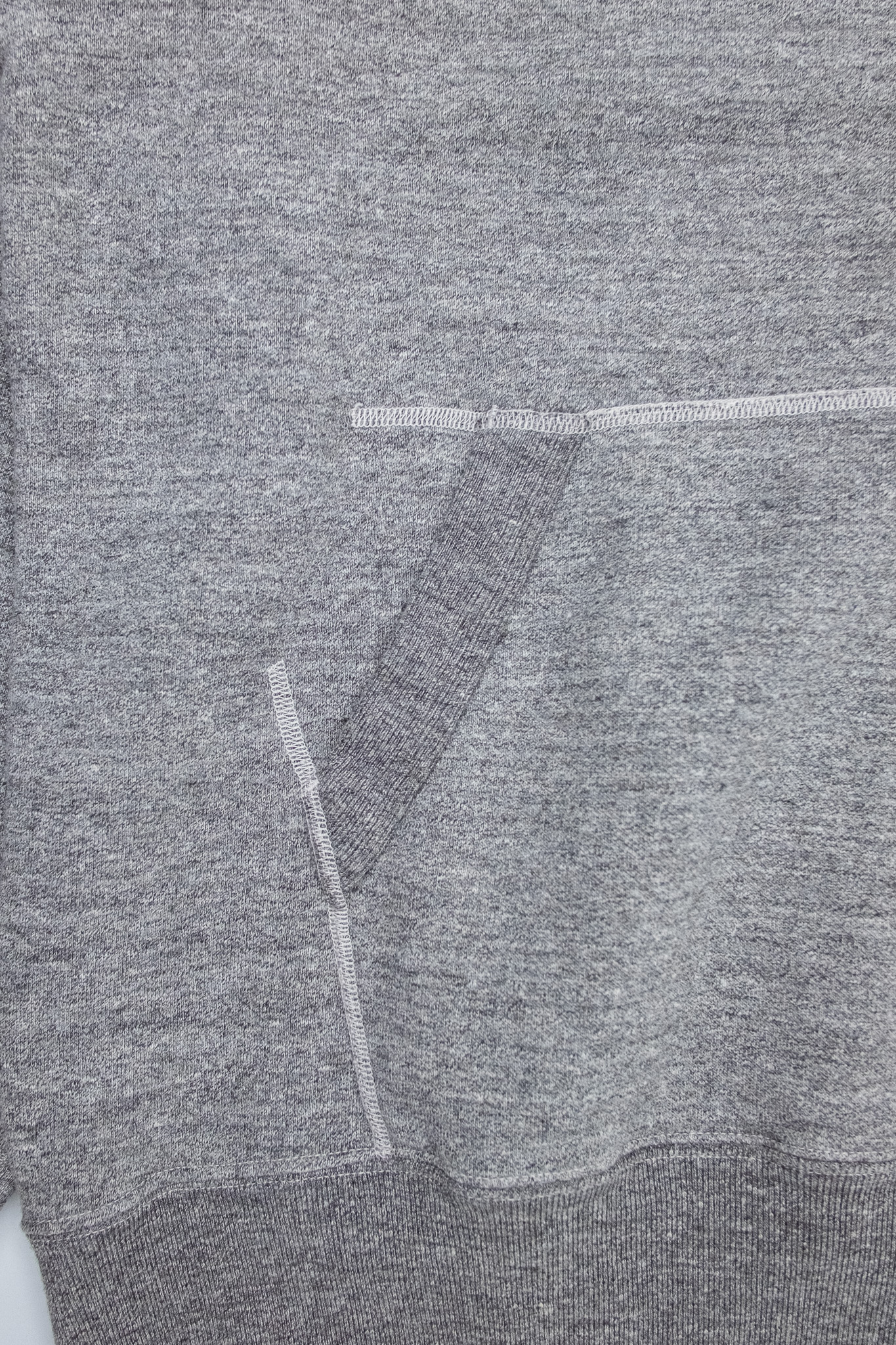 Buzz Rickson’s - Loopwheeler Hooded Sweat Parka Heather Grey - 4