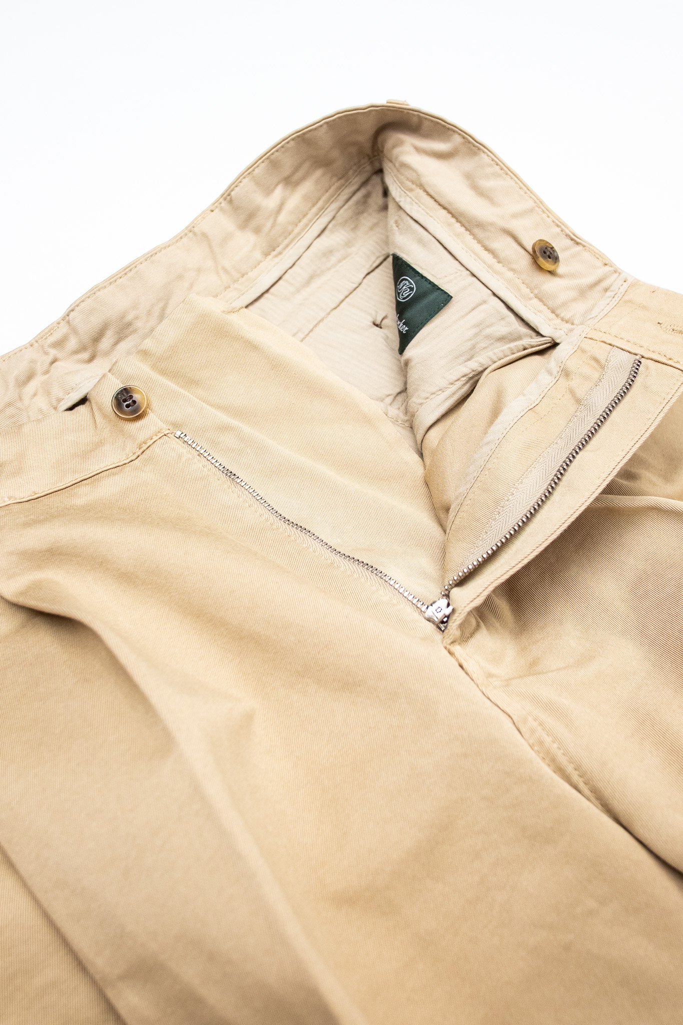 Knickerbocker - Canal Pleated Twillform Pant Khaki - 6