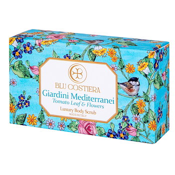 Blu Costiera Giardini Mediterranei Tomato Leaf & Flowers Body Scrub