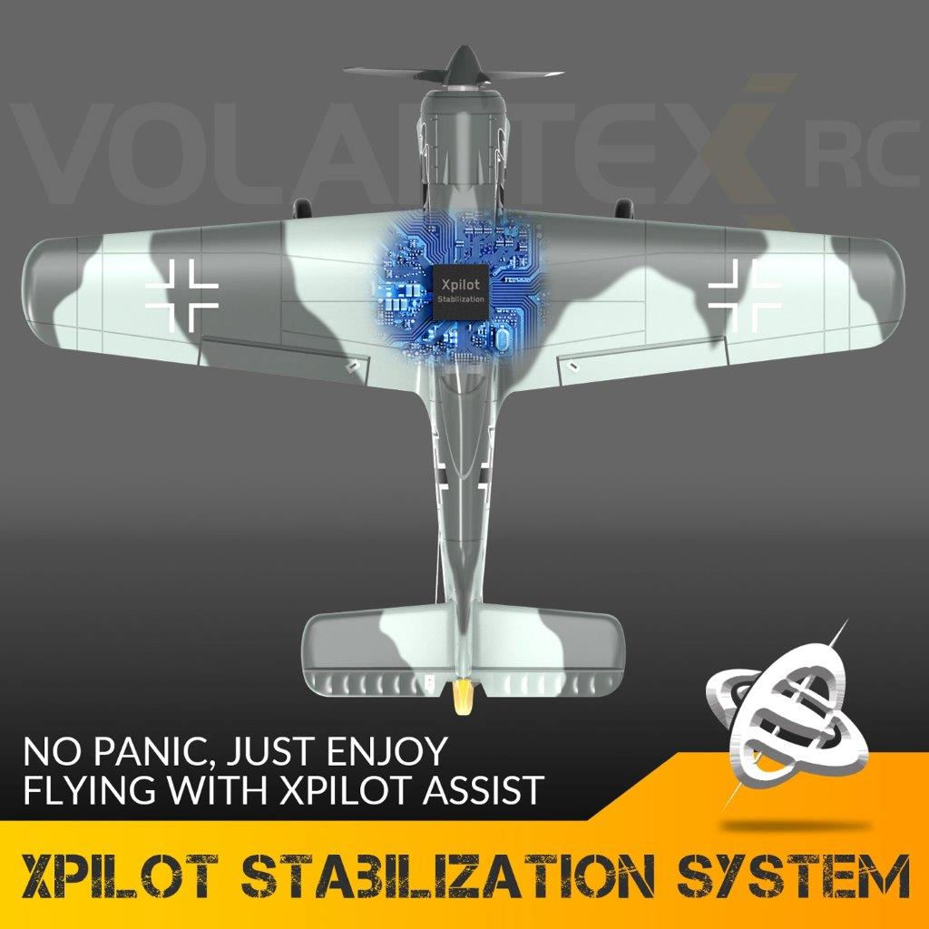 VolantexRC FW190 Gyro 4-Kanals 400mm RTF - 6