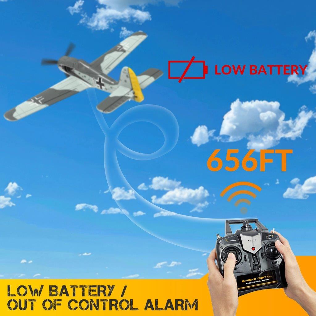 VolantexRC FW190 Gyro 4-Kanals 400mm RTF - 8