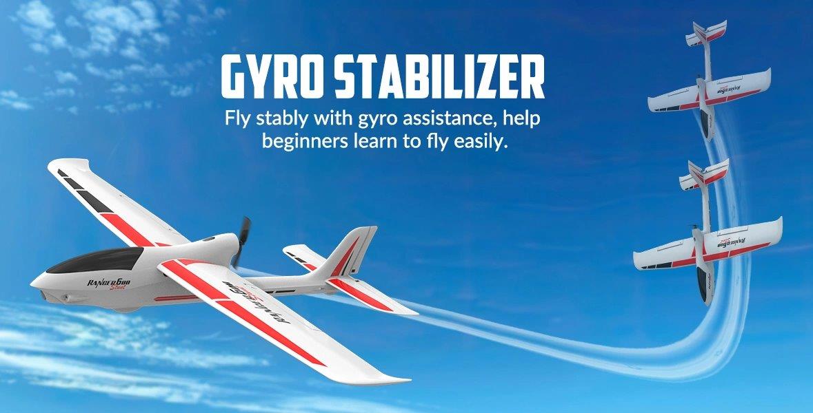 VolantexRC Ranger 600 Gyro 4-Kanals 600mm RTF Vit - 6