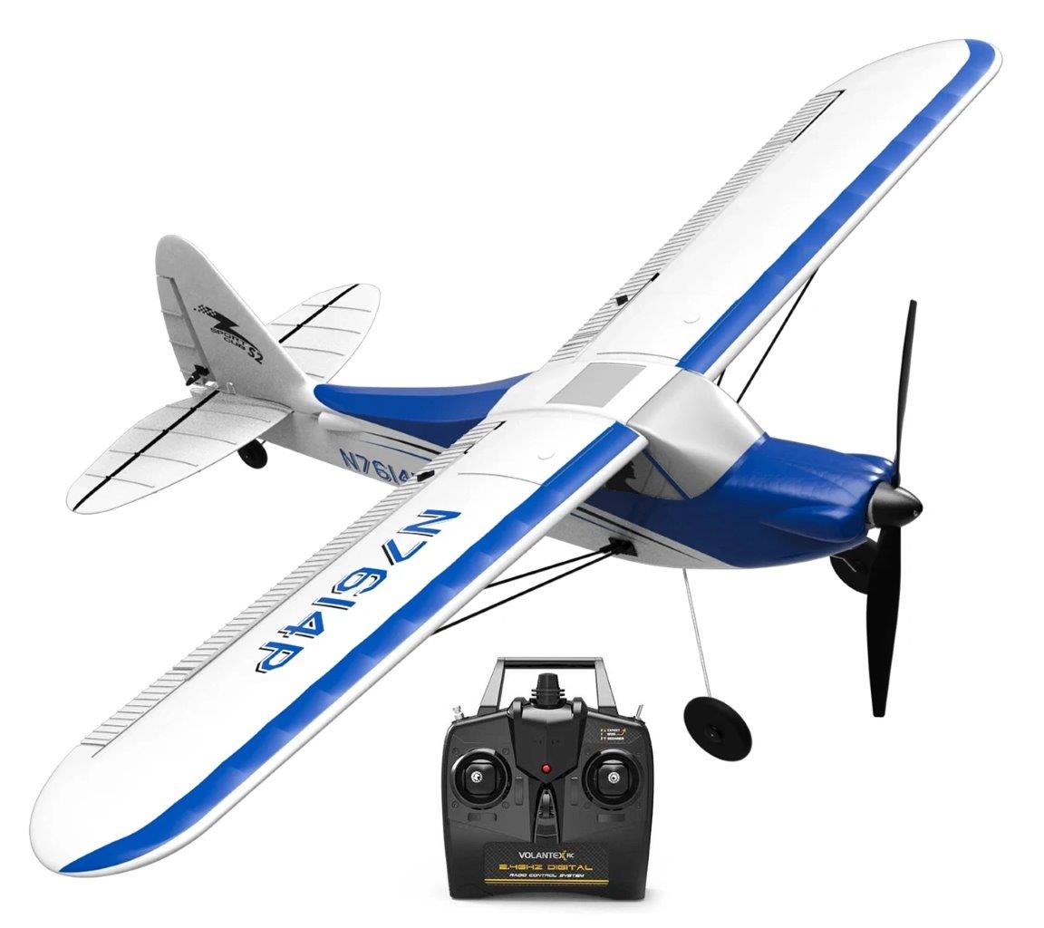 VolantexRC Sport Cub 500 Gyro 4-Kanals 500mm RTF Blå - 2