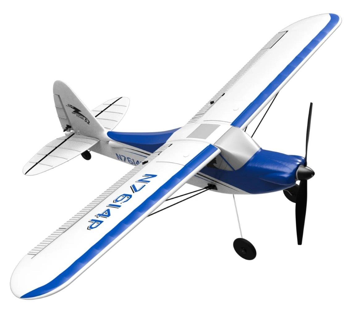 VolantexRC Sport Cub 500 Gyro 4-Kanals 500mm RTF Blå