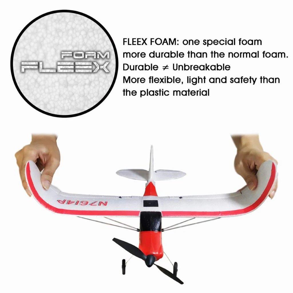 VolantexRC Sport Cub 500 Gyro 4-Kanals 500mm RTF Röd - 9
