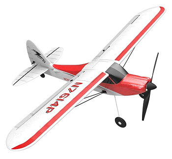 VolantexRC Sport Cub 500 Gyro 4-Kanals 500mm RTF Röd