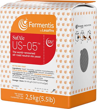 Fermentis SafAle US-05, 2,5 kg