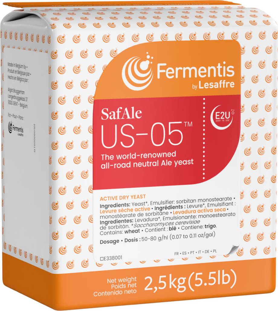 Fermentis SafAle US-05, 2,5 kg