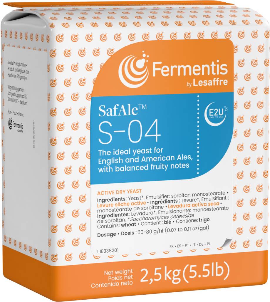 Fermentis SafAle S-04, 2,5 kg