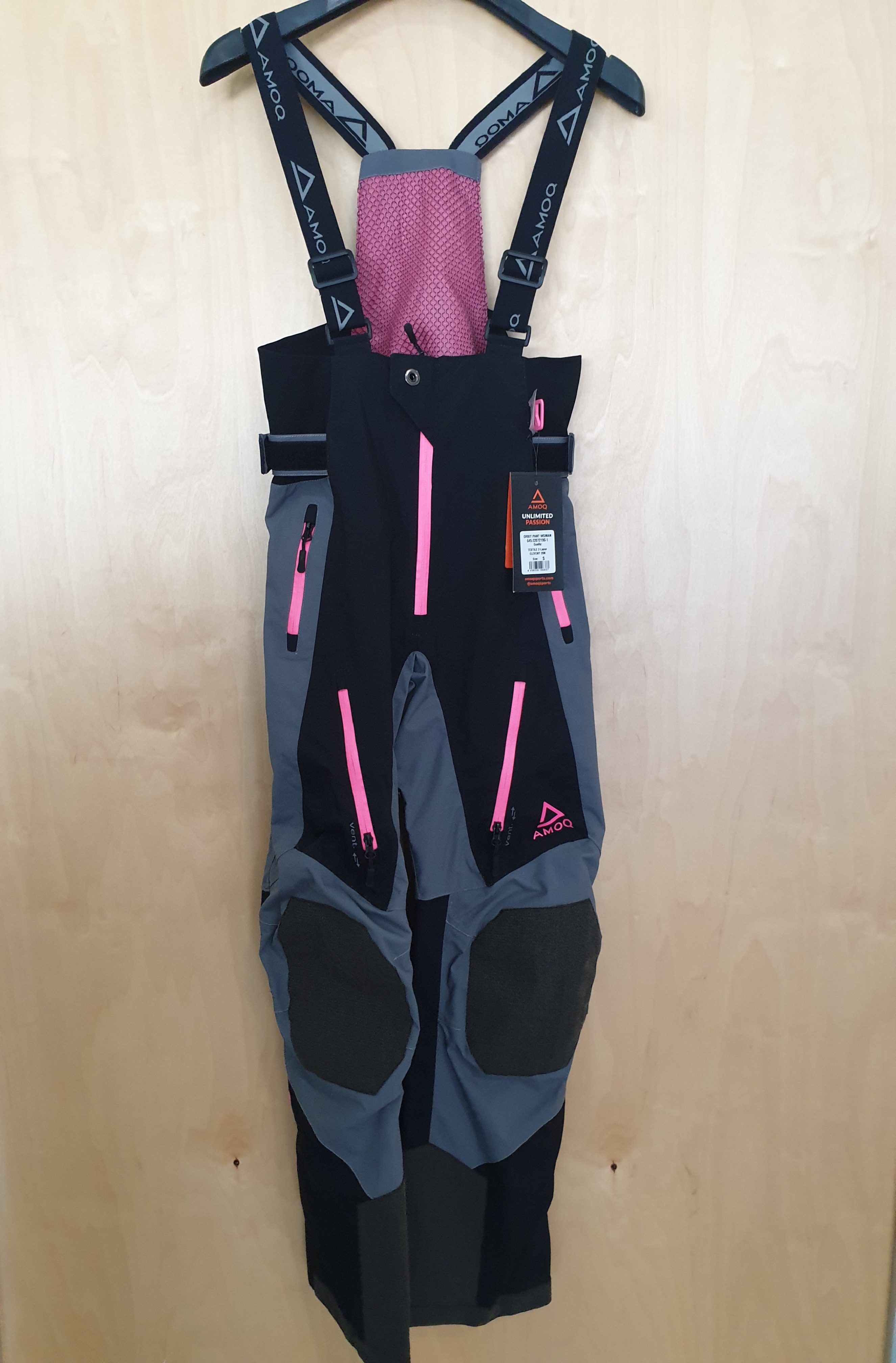 Amoq Orbit Byxa Dam Svart/Grå/Rosa