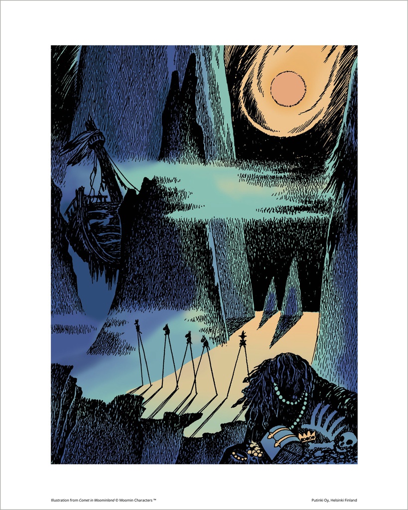 Moomin Poster 24x30 cm - Styltor