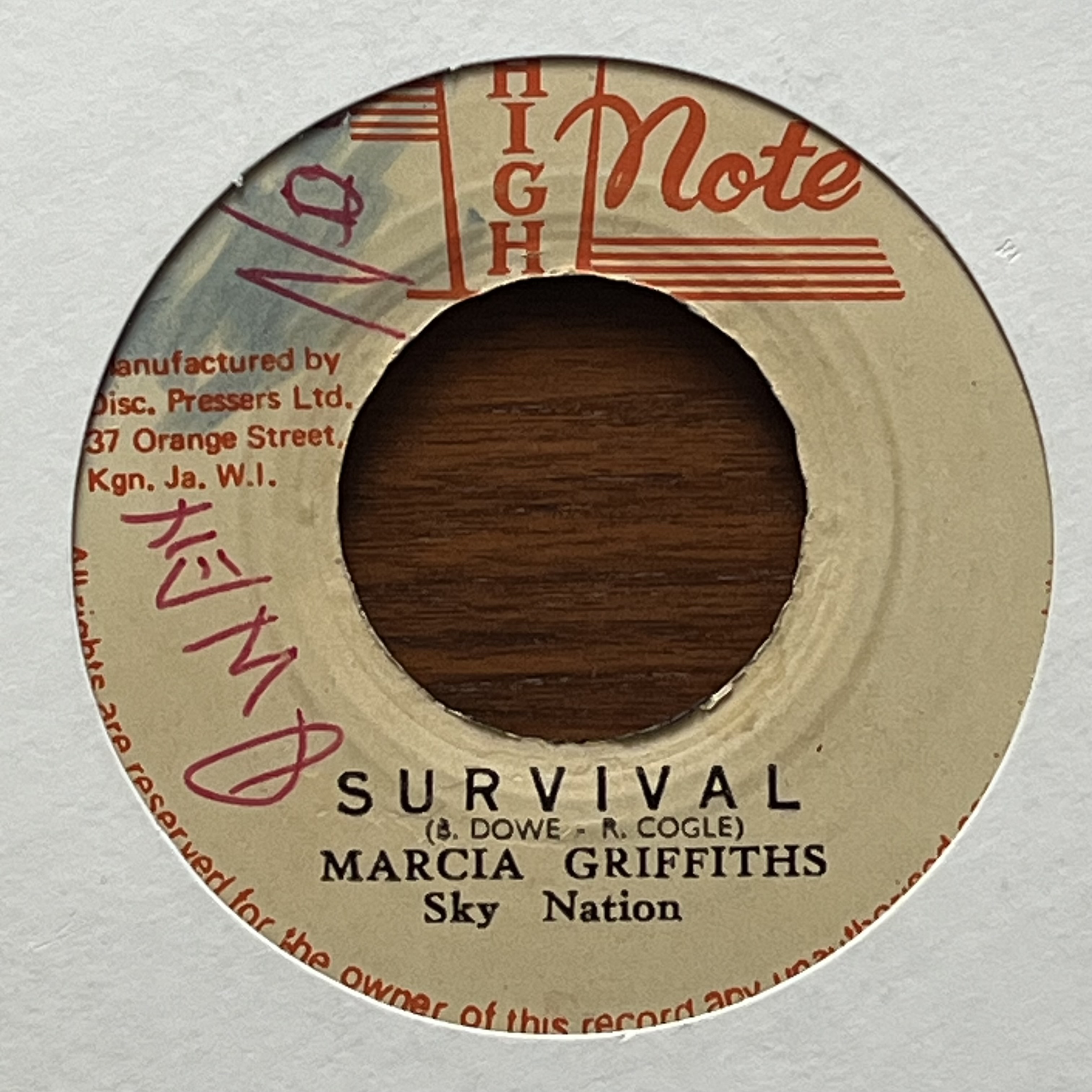 Marcia Griffiths, Sky Nation – Survival