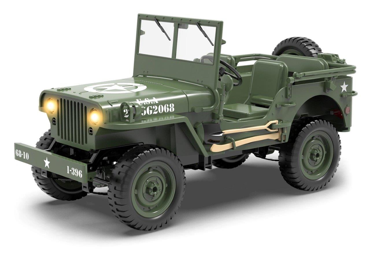 RACENT RC Crawler 1/10 4WD 1941 Willys MB