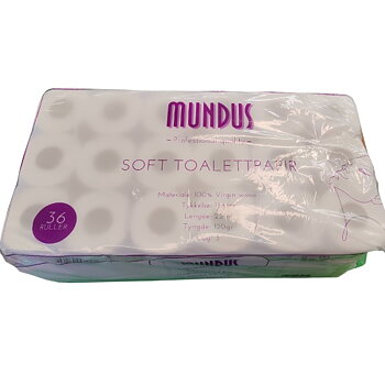 Toalettpapir soft Mundus-36 pk